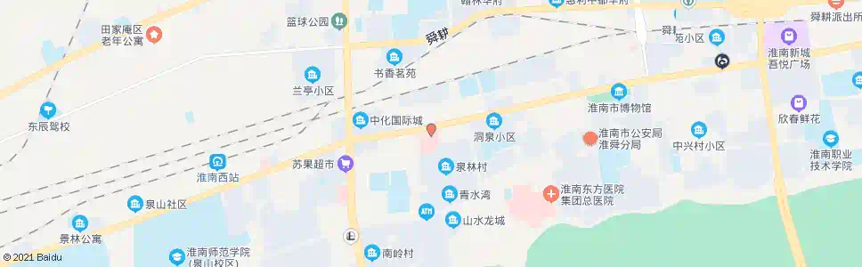 淮南体检中心_公交站地图_淮南公交_妙搜公交查询2025