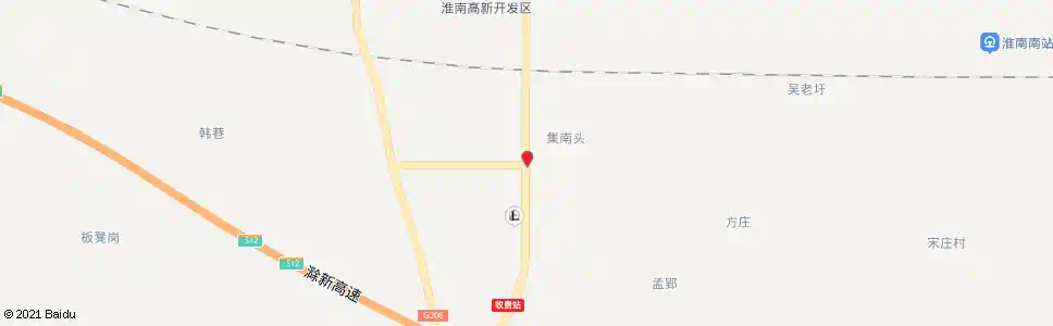 淮南淮河大道南路_公交站地图_淮南公交_妙搜公交查询2025