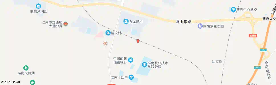淮南九龙岗_公交站地图_淮南公交_妙搜公交查询2025