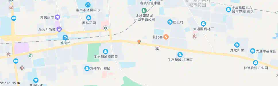 淮南大一区_公交站地图_淮南公交_妙搜公交查询2025