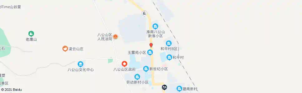 淮南大瓜地_公交站地图_淮南公交_妙搜公交查询2025