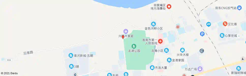 淮南姚家湾_公交站地图_淮南公交_妙搜公交查询2025
