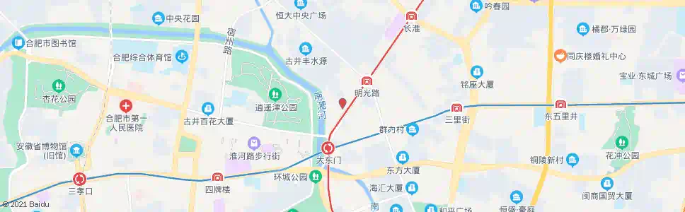 淮南长丰长途汽车站_公交站地图_淮南公交_妙搜公交查询2025