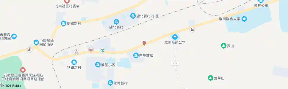淮南合成公司_公交站地图_淮南公交_妙搜公交查询2025