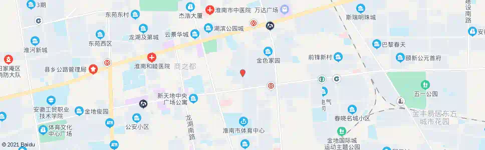 淮南前锋二村_公交站地图_淮南公交_妙搜公交查询2025