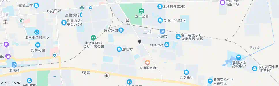 淮南大通国税_公交站地图_淮南公交_妙搜公交查询2025