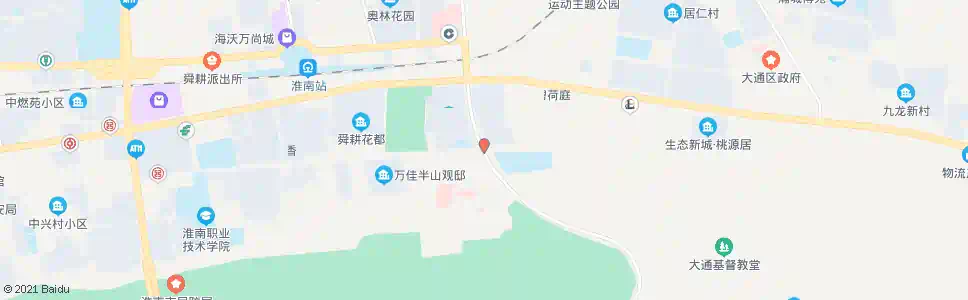 淮南矿职防院_公交站地图_淮南公交_妙搜公交查询2025