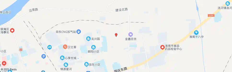 淮南热电厂_公交站地图_淮南公交_妙搜公交查询2025