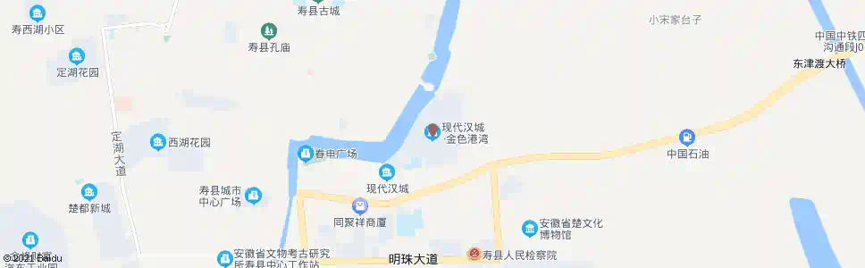 淮南金色港湾_公交站地图_淮南公交_妙搜公交查询2025