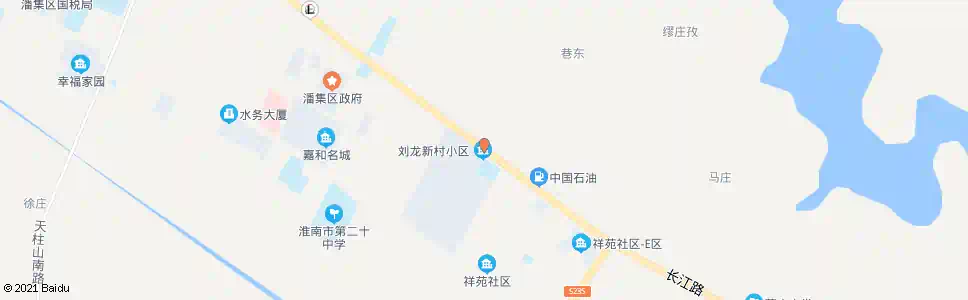 淮南康德医院_公交站地图_淮南公交_妙搜公交查询2025