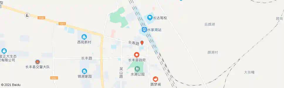 淮南长丰一小_公交站地图_淮南公交_妙搜公交查询2025