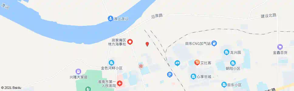 淮南面粉厂_公交站地图_淮南公交_妙搜公交查询2025