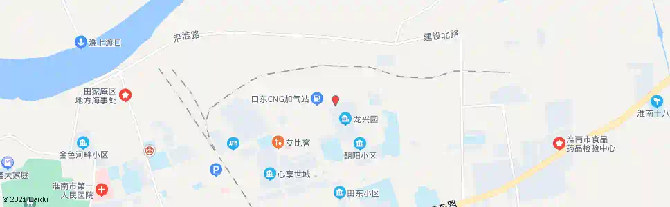 淮南肉厂_公交站地图_淮南公交_妙搜公交查询2025