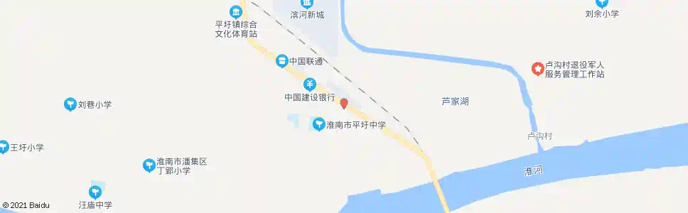 淮南桥北_公交站地图_淮南公交_妙搜公交查询2025