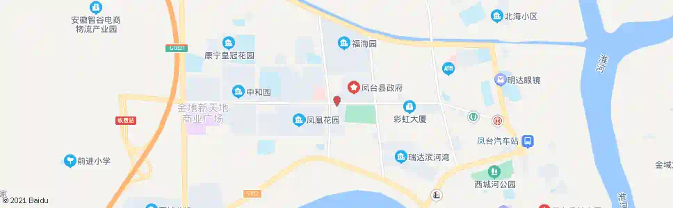 淮南凤凰花园_公交站地图_淮南公交_妙搜公交查询2025