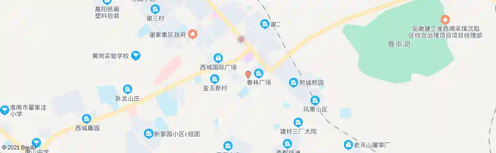 淮南庙岗_公交站地图_淮南公交_妙搜公交查询2025