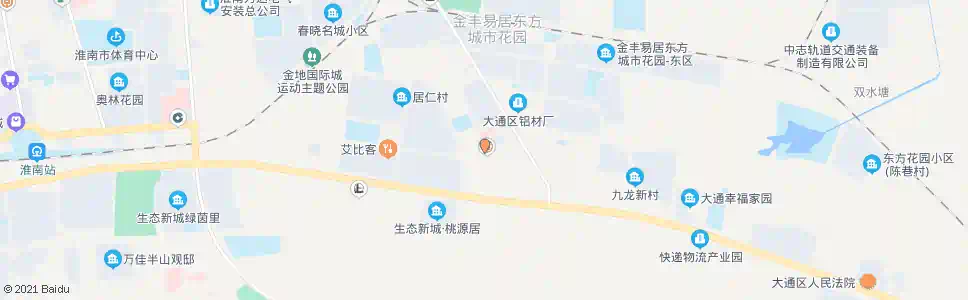 淮南转盘街_公交站地图_淮南公交_妙搜公交查询2025