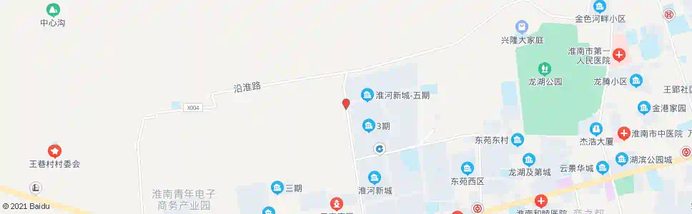 淮南淮河新城_公交站地图_淮南公交_妙搜公交查询2025