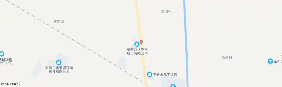 淮南万华电气_公交站地图_淮南公交_妙搜公交查询2025