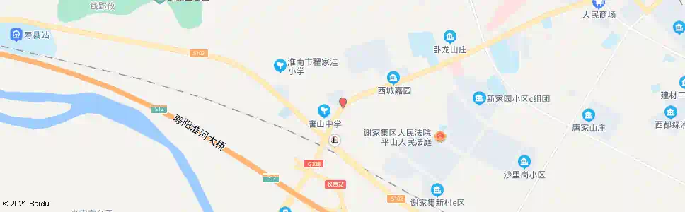 淮南唐山镇_公交站地图_淮南公交_妙搜公交查询2025