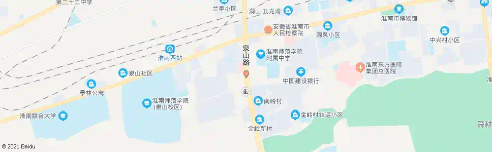 淮南化建医院_公交站地图_淮南公交_妙搜公交查询2025
