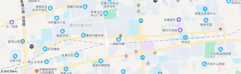 淮南天桥小区_公交站地图_淮南公交_妙搜公交查询2025