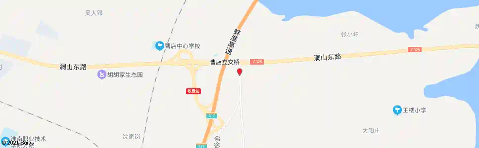 淮南徐庄_公交站地图_淮南公交_妙搜公交查询2025