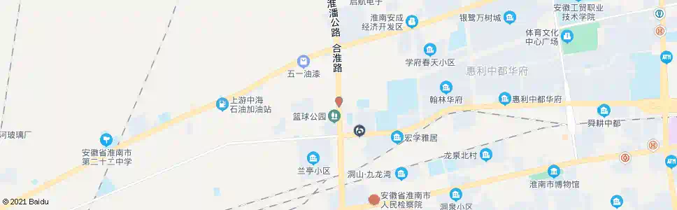 淮南兴化公司_公交站地图_淮南公交_妙搜公交查询2025