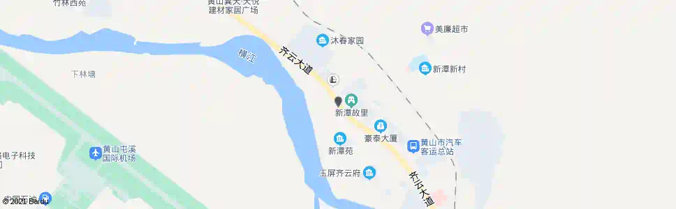 黄山新潭村_公交站地图_黄山公交_妙搜公交查询2025