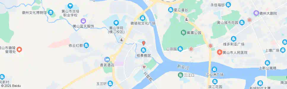 黄山昱西新村_公交站地图_黄山公交_妙搜公交查询2025