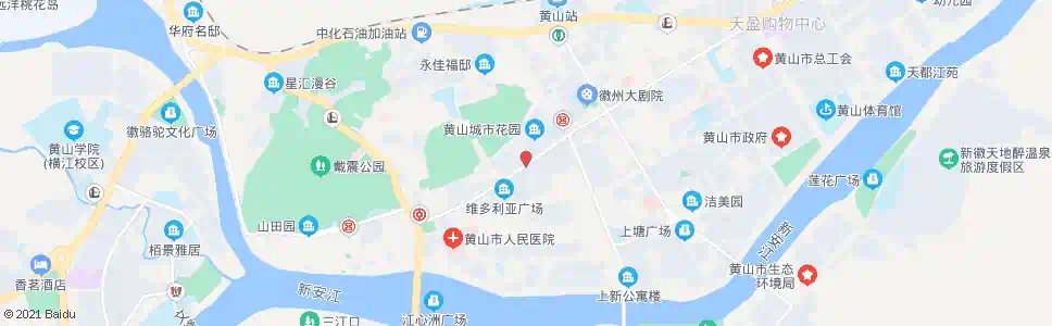 黄山跃进路口_公交站地图_黄山公交_妙搜公交查询2025