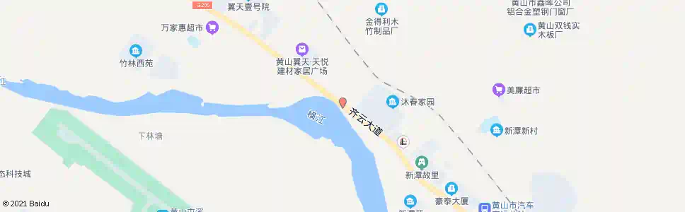 黄山新洲_公交站地图_黄山公交_妙搜公交查询2025