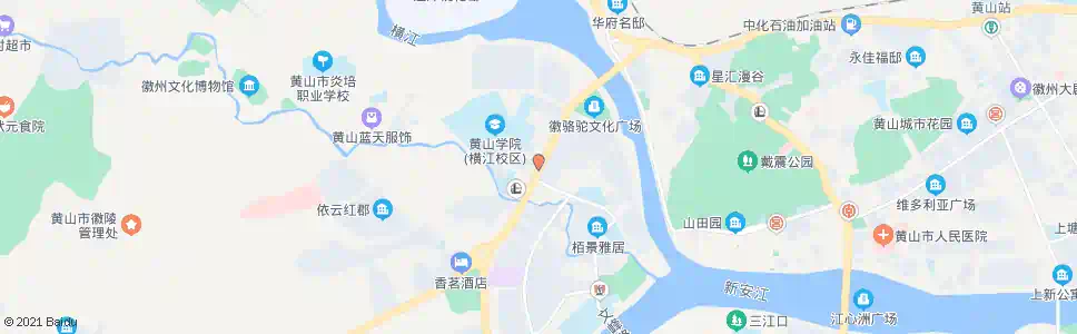 黄山西海南路_公交站地图_黄山公交_妙搜公交查询2025