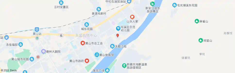 黄山利港尚公馆_公交站地图_黄山公交_妙搜公交查询2025
