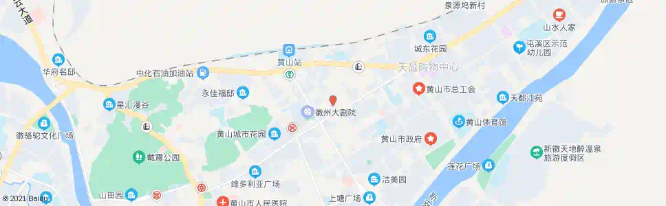 黄山市中医院_公交站地图_黄山公交_妙搜公交查询2025