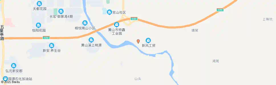 黄山兖溪村_公交站地图_黄山公交_妙搜公交查询2025