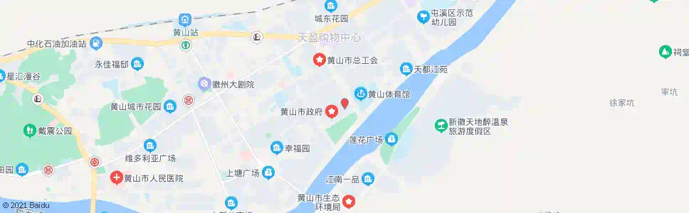 黄山大园_公交站地图_黄山公交_妙搜公交查询2025