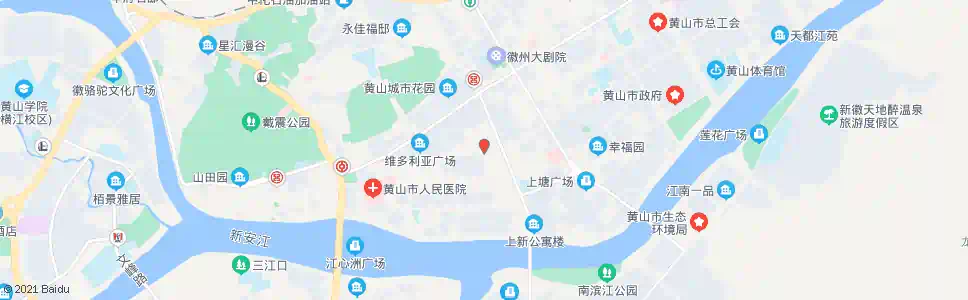 黄山徐家巷_公交站地图_黄山公交_妙搜公交查询2025