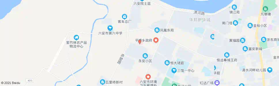 六安康复医院_公交站地图_六安公交_妙搜公交查询2025