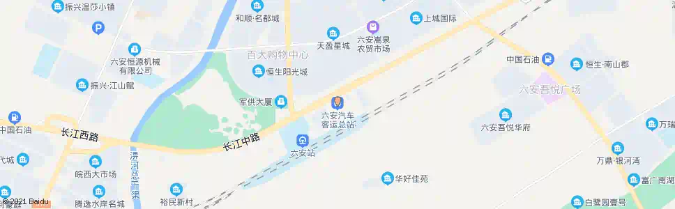 六安客运南站_公交站地图_六安公交_妙搜公交查询2025