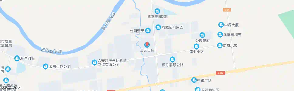 六安三元山庄_公交站地图_六安公交_妙搜公交查询2025