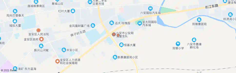 六安车管所_公交站地图_六安公交_妙搜公交查询2025