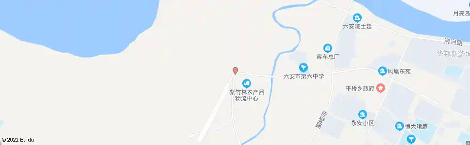 六安大别山路_公交站地图_六安公交_妙搜公交查询2025