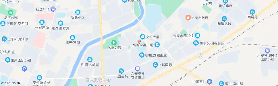 六安长安南路_公交站地图_六安公交_妙搜公交查询2025