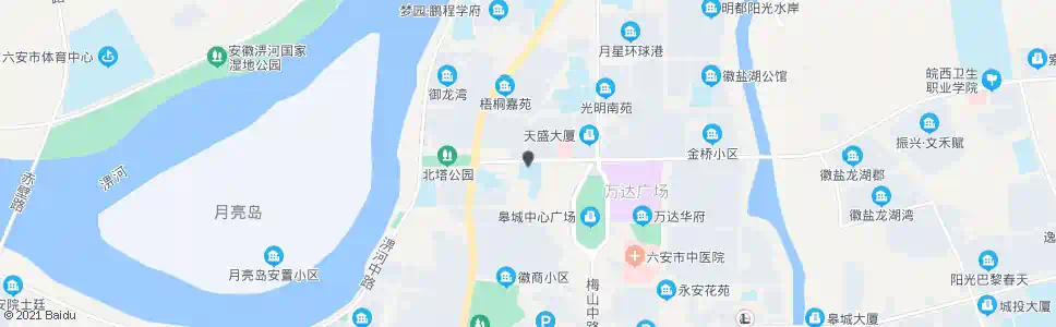 六安田家炳实验中学_公交站地图_六安公交_妙搜公交查询2025