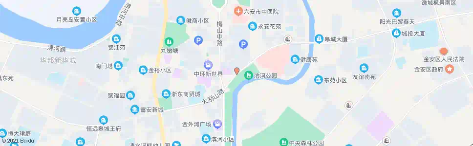 六安三角台_公交站地图_六安公交_妙搜公交查询2025