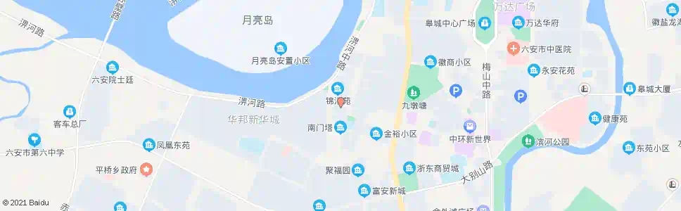 六安鼓楼街口_公交站地图_六安公交_妙搜公交查询2025