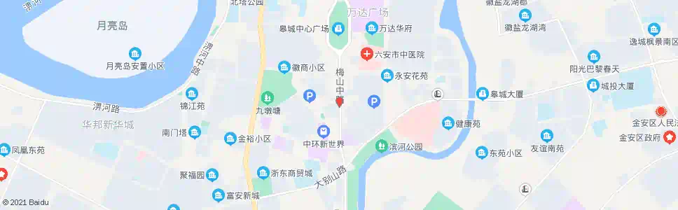 六安民惠路口_公交站地图_六安公交_妙搜公交查询2025