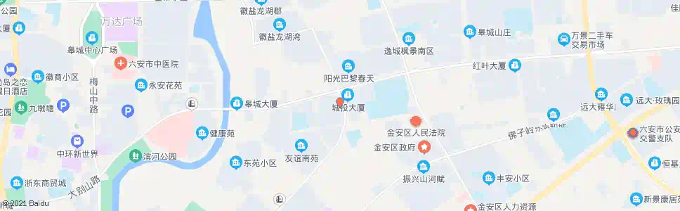 六安盛世嘉园_公交站地图_六安公交_妙搜公交查询2025