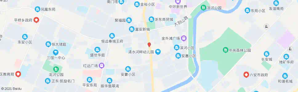 六安解放南路_公交站地图_六安公交_妙搜公交查询2025